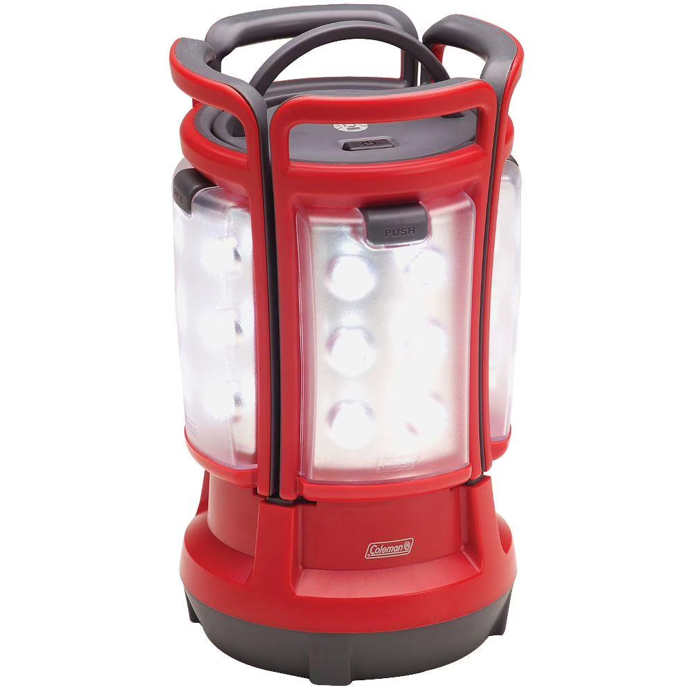 Red/ Black Quad LED Lantern D7447