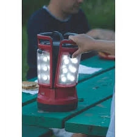 Red/ Black Quad LED Lantern D7447
