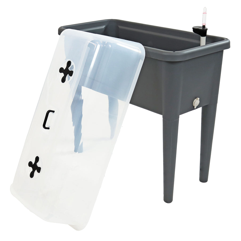 Self-Watering Raised Garden Bed with Cover X876800