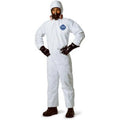 White XXL Coverall & Hood E58271