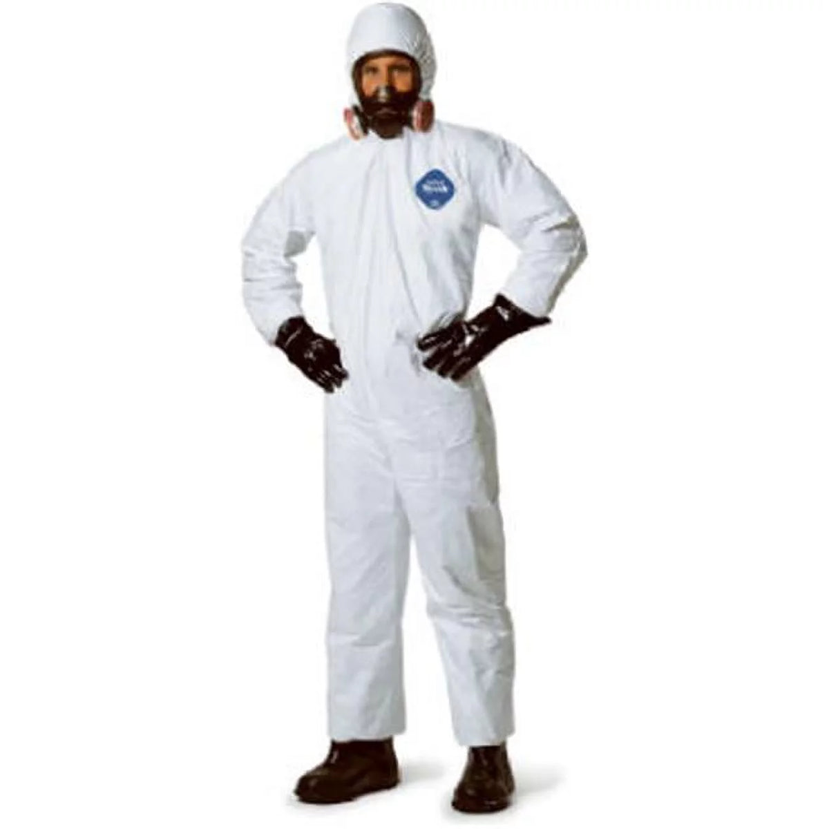 White XXL Coverall & Hood E58271