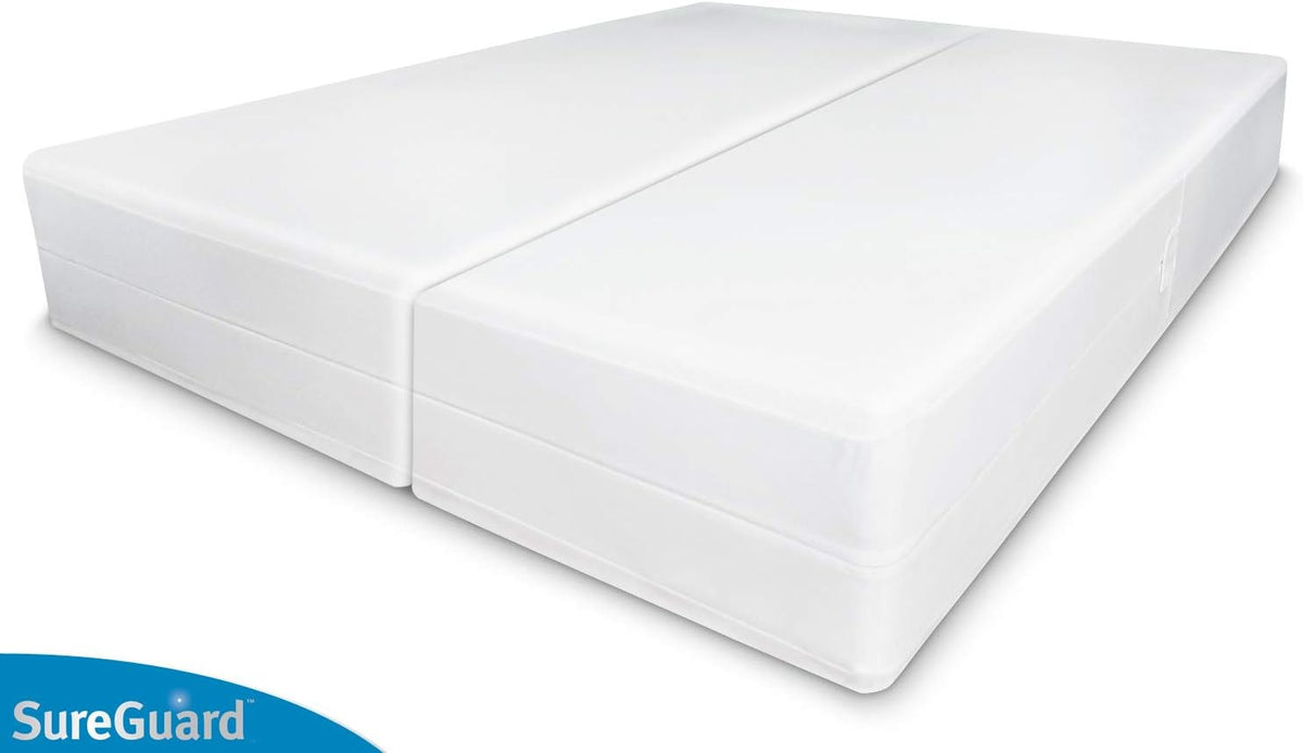 Full Size Waterproof Zippered Box Spring Encasement X373481