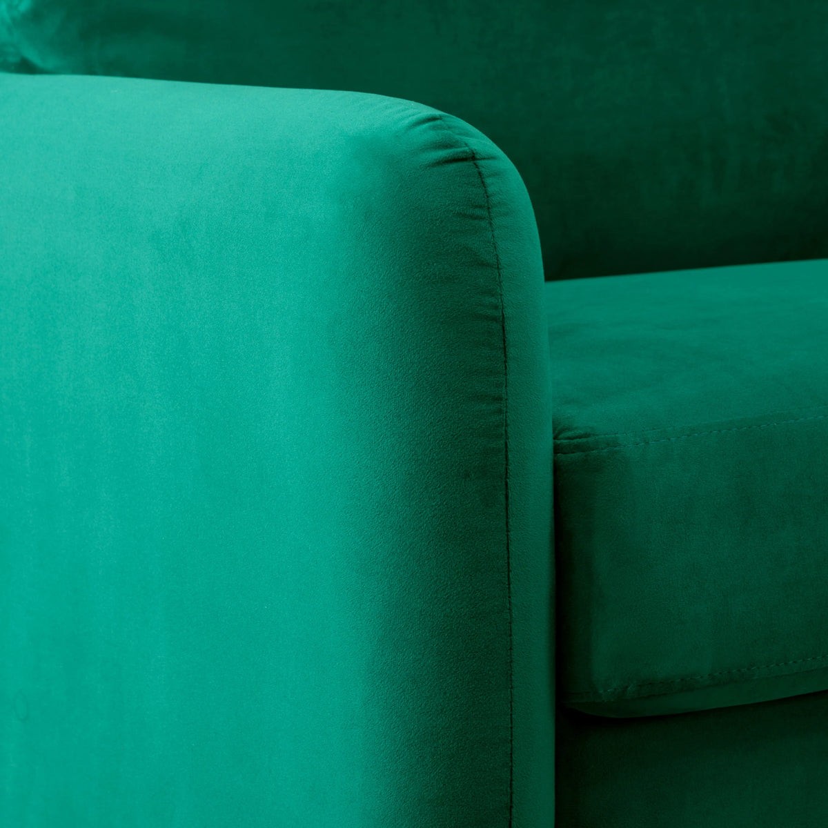 Green Upholstered Loveseat Sofa V326